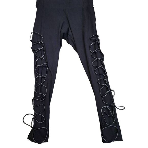 Torrid Premium Side Lace Up Leggings - Picture 3 of 5